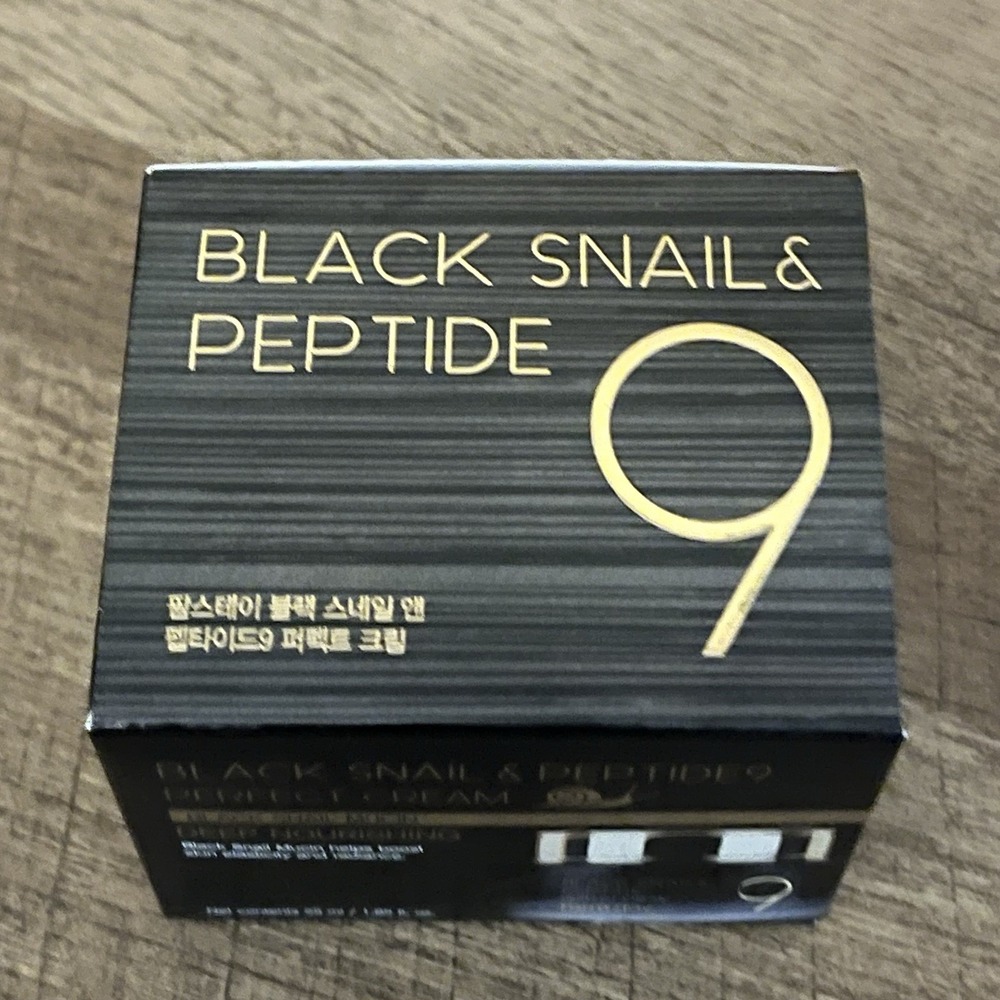 FARM STAY - BLACK SNAIL & PEPTIDE9 - PERFECT CREAM -‎ 1.85 fl Oz/ 55ml